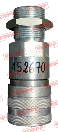 152670 Kempf Muffe, ISO, Typ FF, Ø48